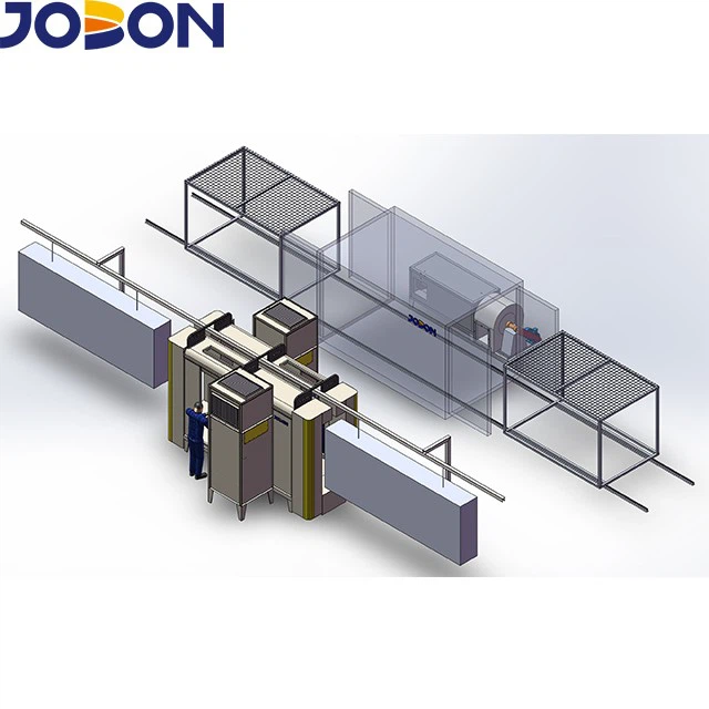 small powder coating line
